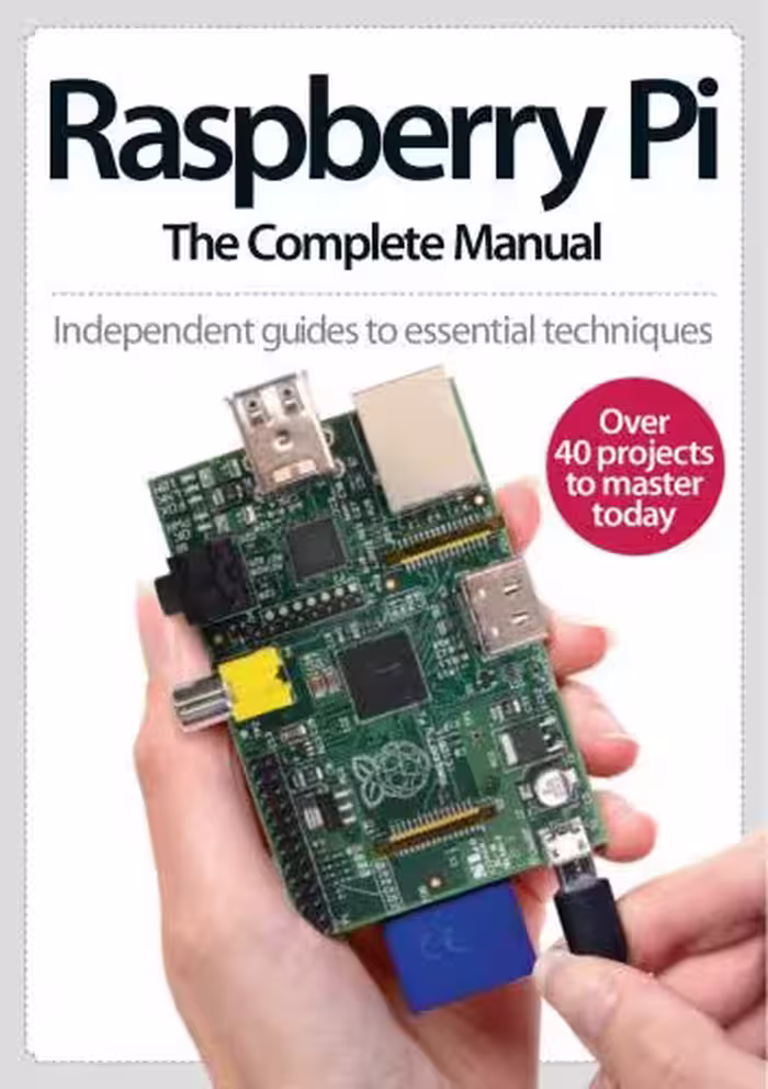 خرید و دانلود نسخه کامل کتاب Raspberry Pi: The Complete Manual