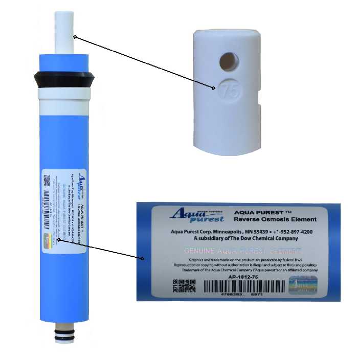 فیلتر دستگاه تصفیه آب آکوا پیورست مدل CE-600 مجموعه 5 عددی به همراه فیلتر تصفیه آب آکوا پیورست مدل ممبران