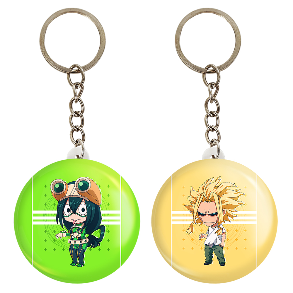 جاکلیدی خندالو مدل آسومی و آلمایت انیمه آکادمی قهرمان من کد 1160211604 مجموعه 2 عددی