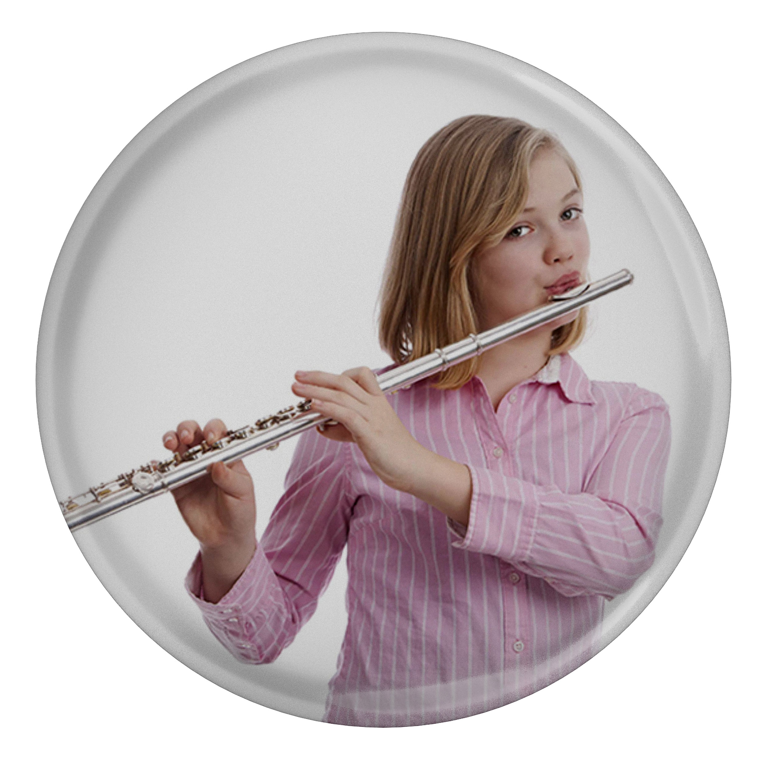 پیکسل مدل طرح دختر و ساز فلوت مدل S7940