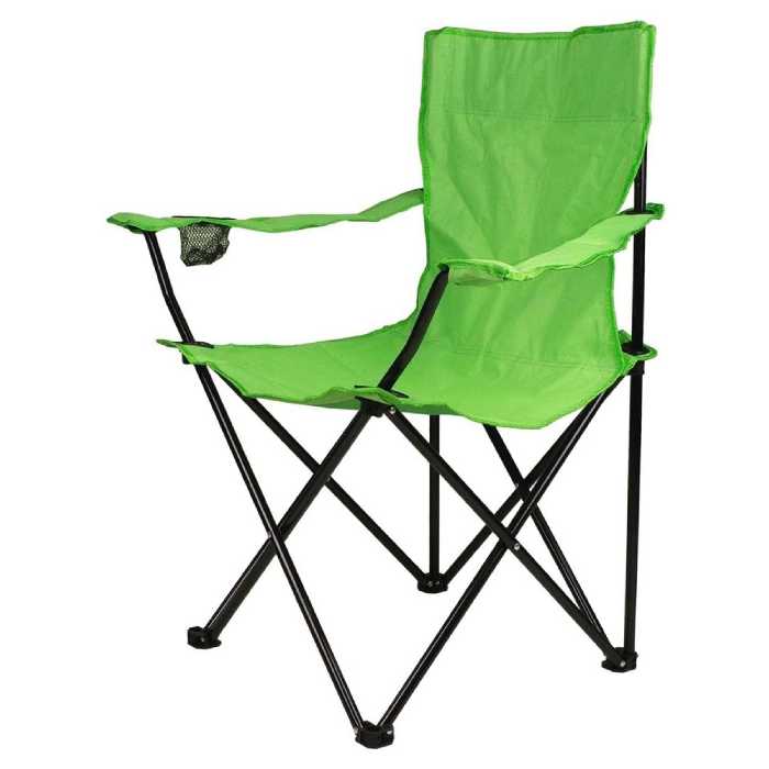 صندلی تاشو دسته دار کمپینگ