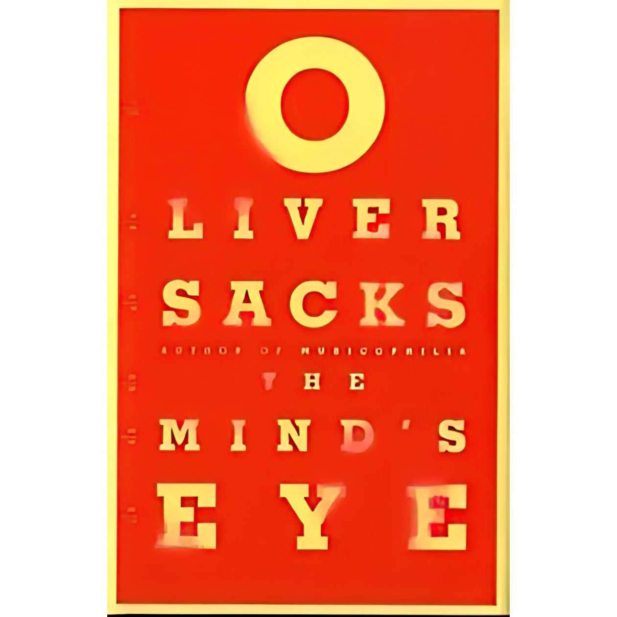 کتاب The Mind,s Eye اثر Oliver Sacks انتشارات Alfred A Knopf