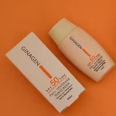 کرم ضد آفتاب ژیناژن سری dry to normal skin مدل 02 حجم 50 میلی لیتر