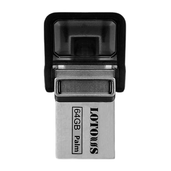 فلش مموری 64GB OTG لوتوس USB2.0 مدل PALM