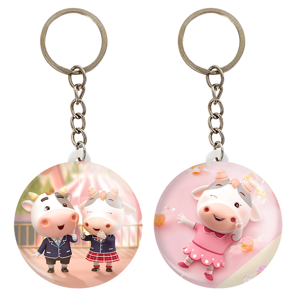 جاکلیدی خندالو مدل گاو کد 34113409 مجموعه 2 عددی