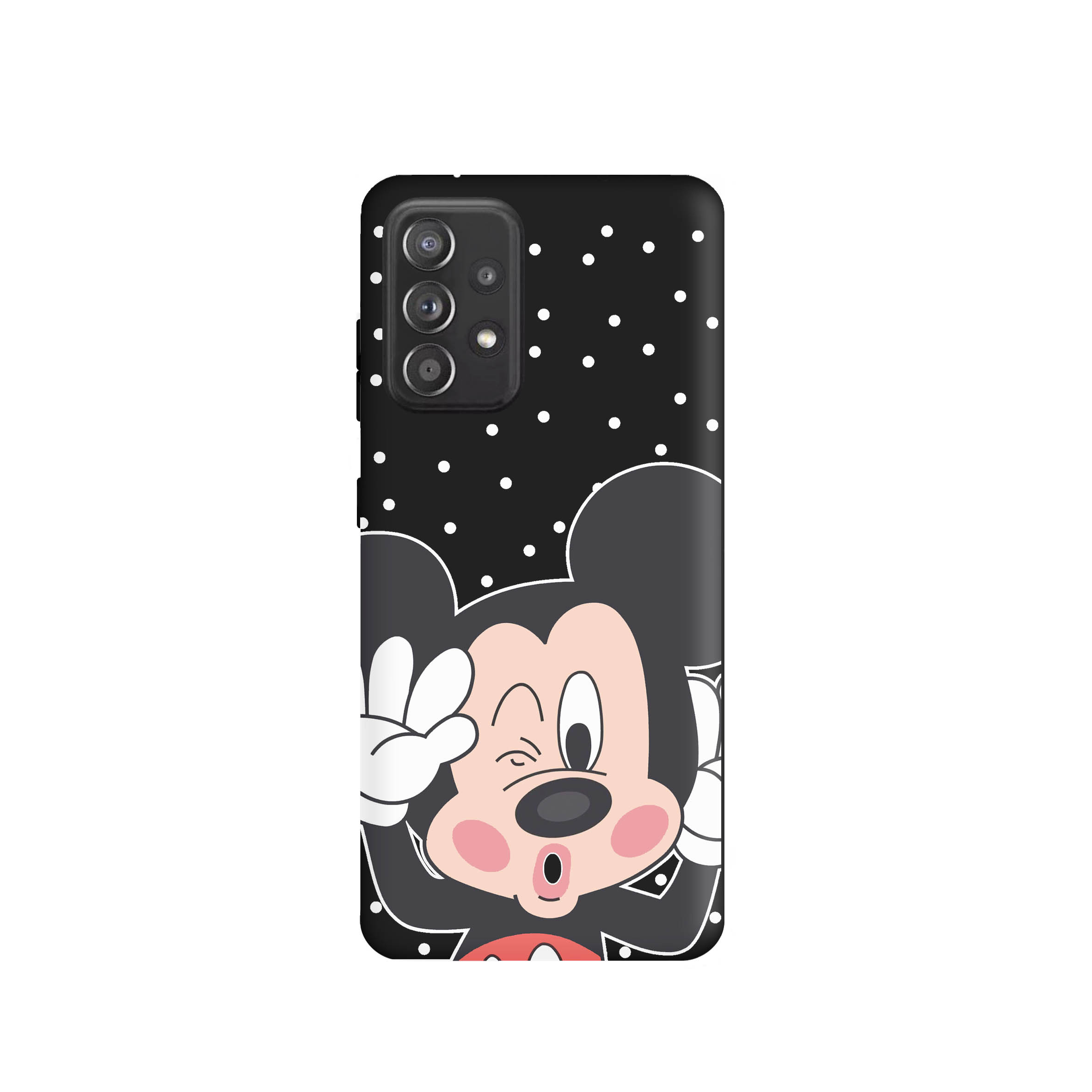 کاور طرح میکی موس کد 735 مناسب برای گوشی موبایل سامسونگ Galaxy A52 / A52s