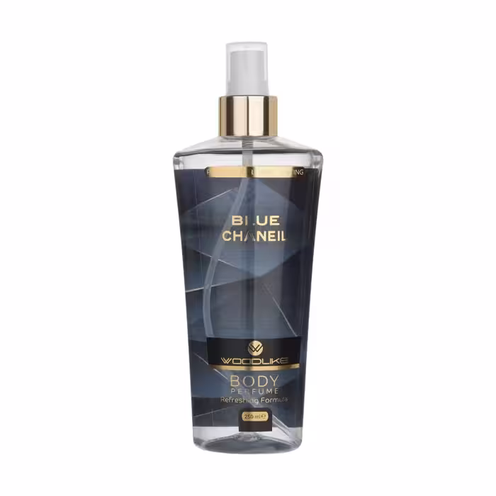 بادی اسپلش مردانه وودلایک مدل بلو شنل(Blue Chanel) | 250ml