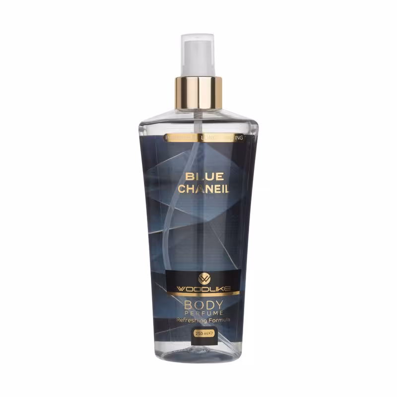 بادی اسپلش مردانه وودلایک مدل بلو شنل(Blue Chanel) | 250ml