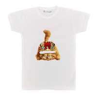 تی شرت آستین کوتاه بچگانه پرمانه طرح گارفیلد کد pmt.7687