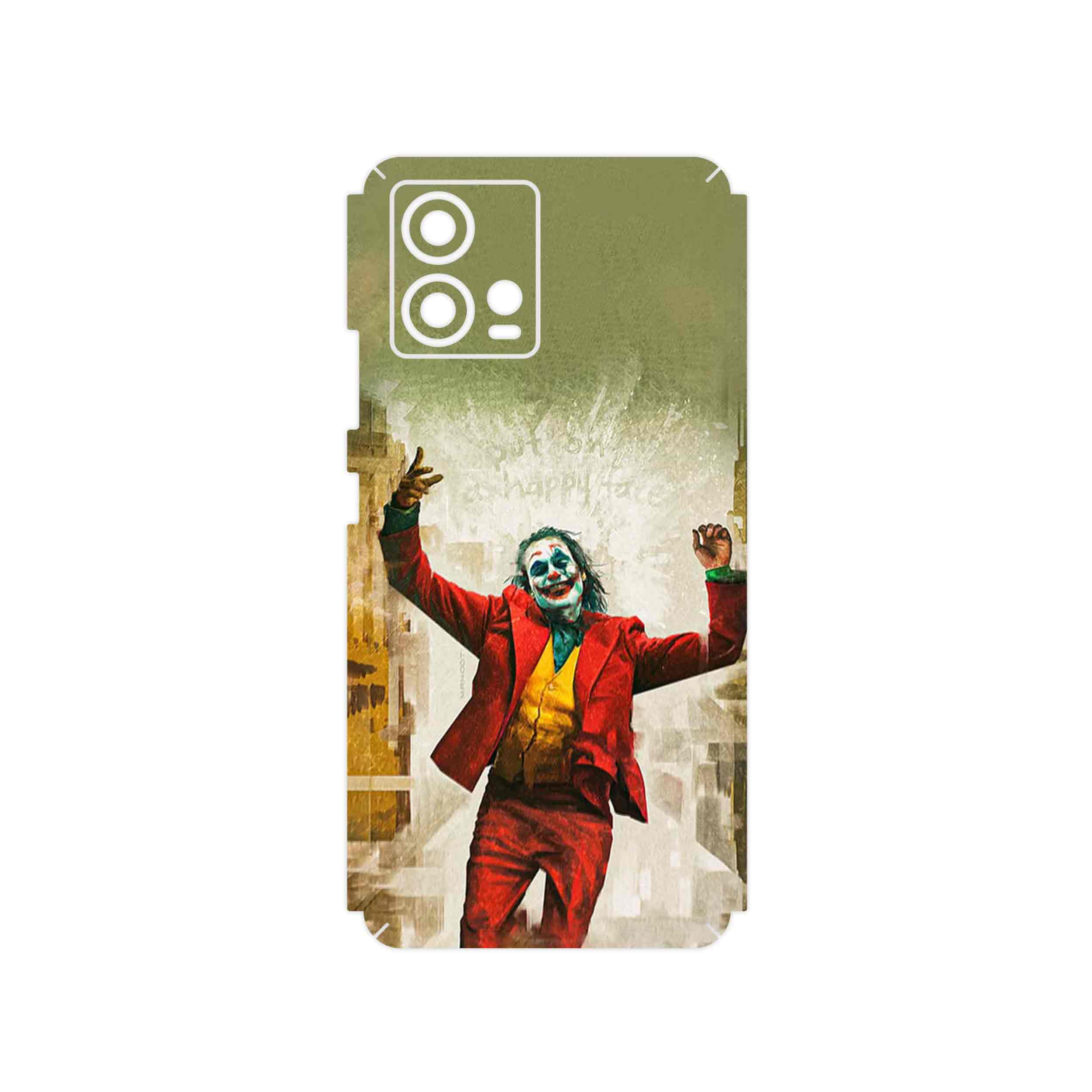 برچسب پوششی ماهوت مدل Joker مناسب برای گوشی موبایل موتورولا Edge 30 Fusion