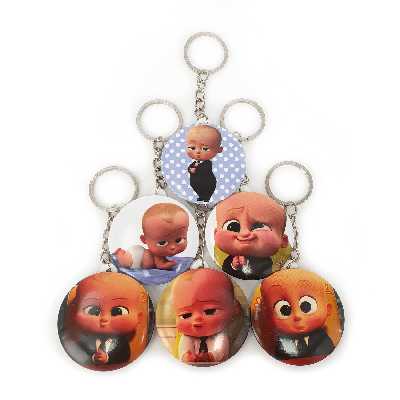 جاکلیدی خندالو طرح بچه رییس کد 31B مجموعه 6 عددی