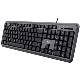 ارسال فوری   گارانتی اصلی   کیبورد تراست مدل keyboard ODY SILENT WIRED