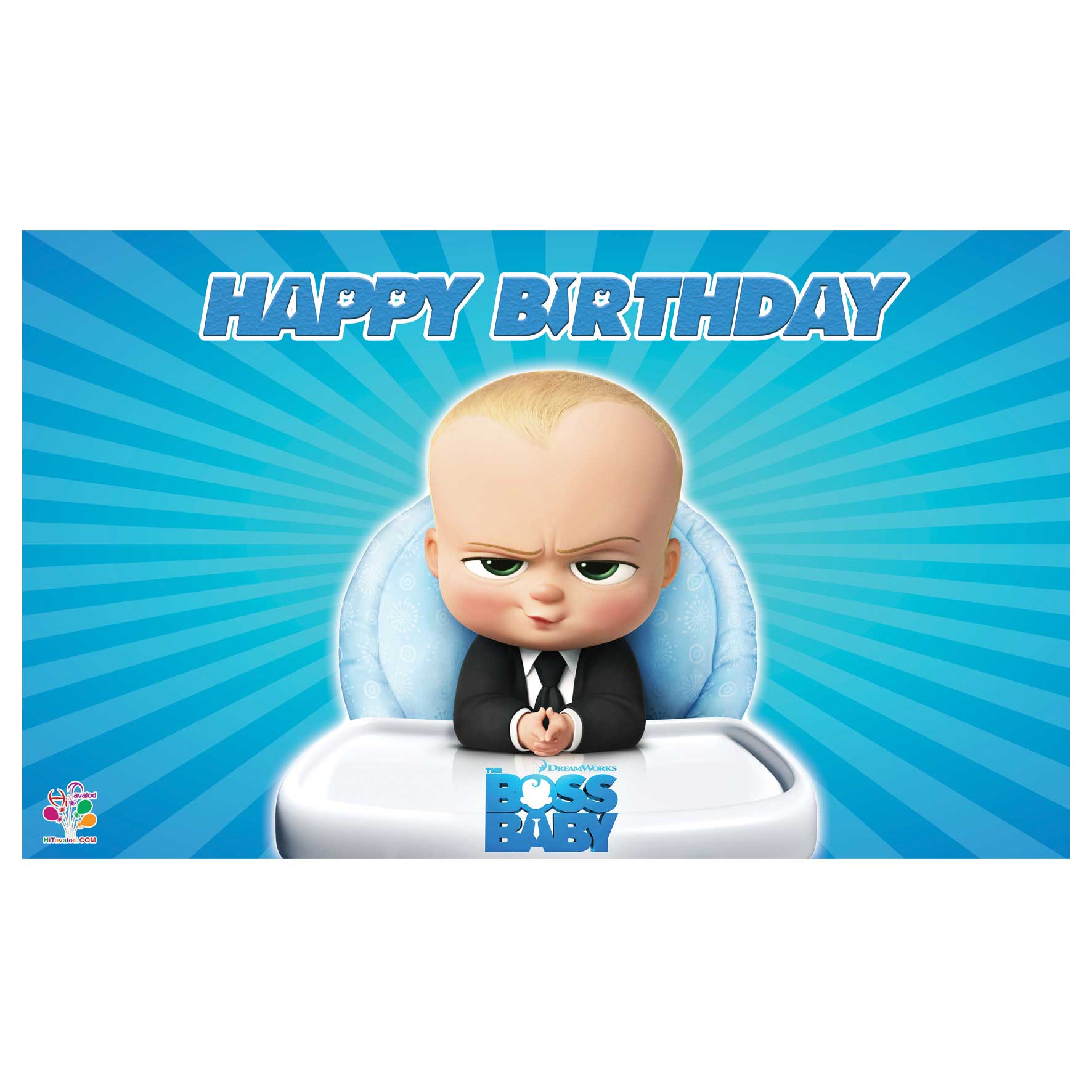  بنر تولد طرح بچه رئیس کد 011