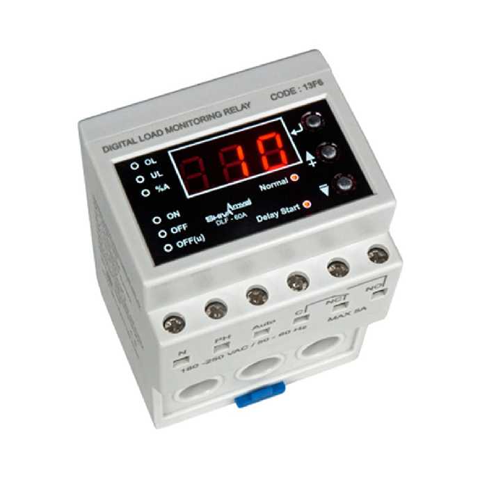 کنترل بار دیجیتال 0.5 تا 15 آمپر شیوا امواج مدل DLF-15A کد 13F6