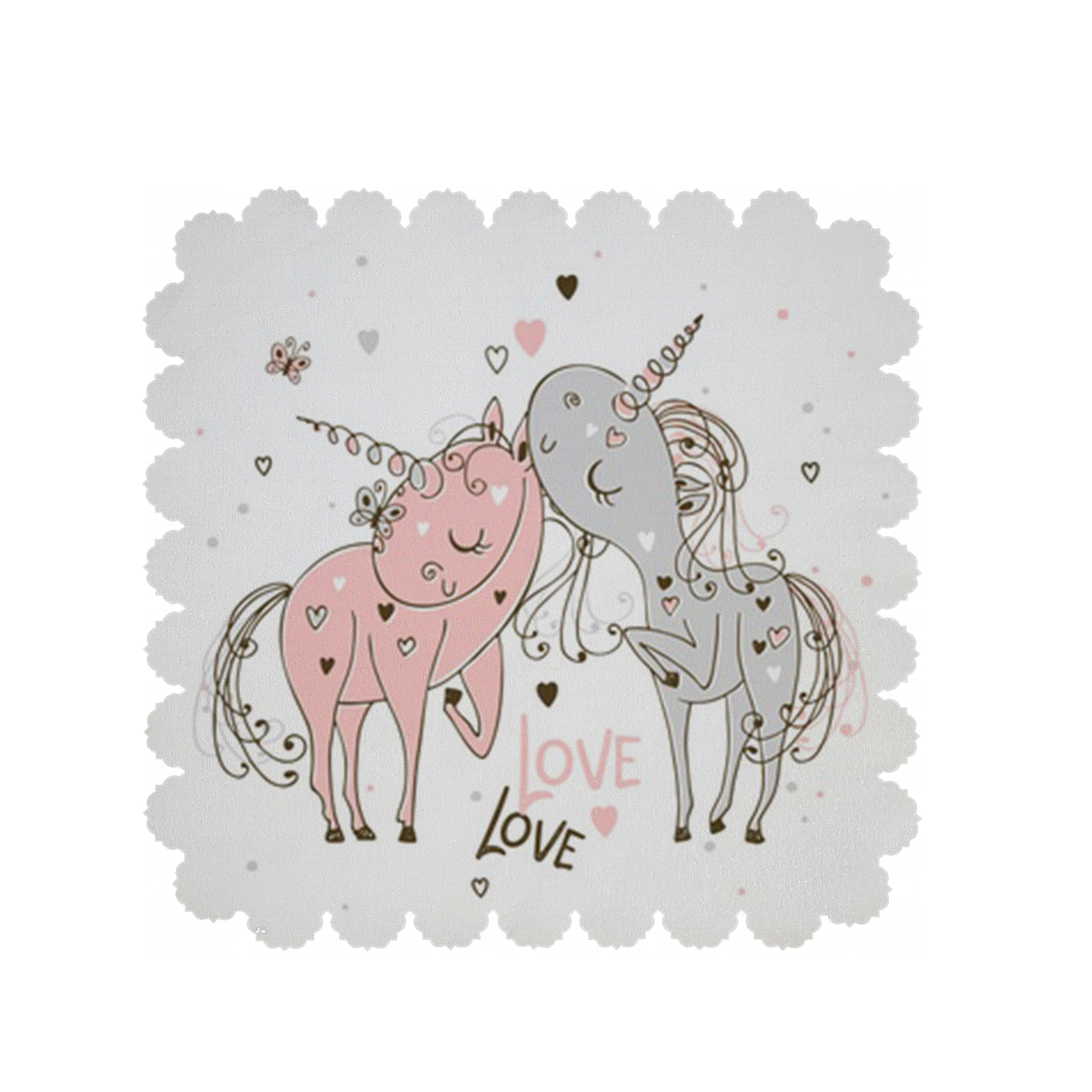  رومیزی طرح یونی کورن  کد 8184B