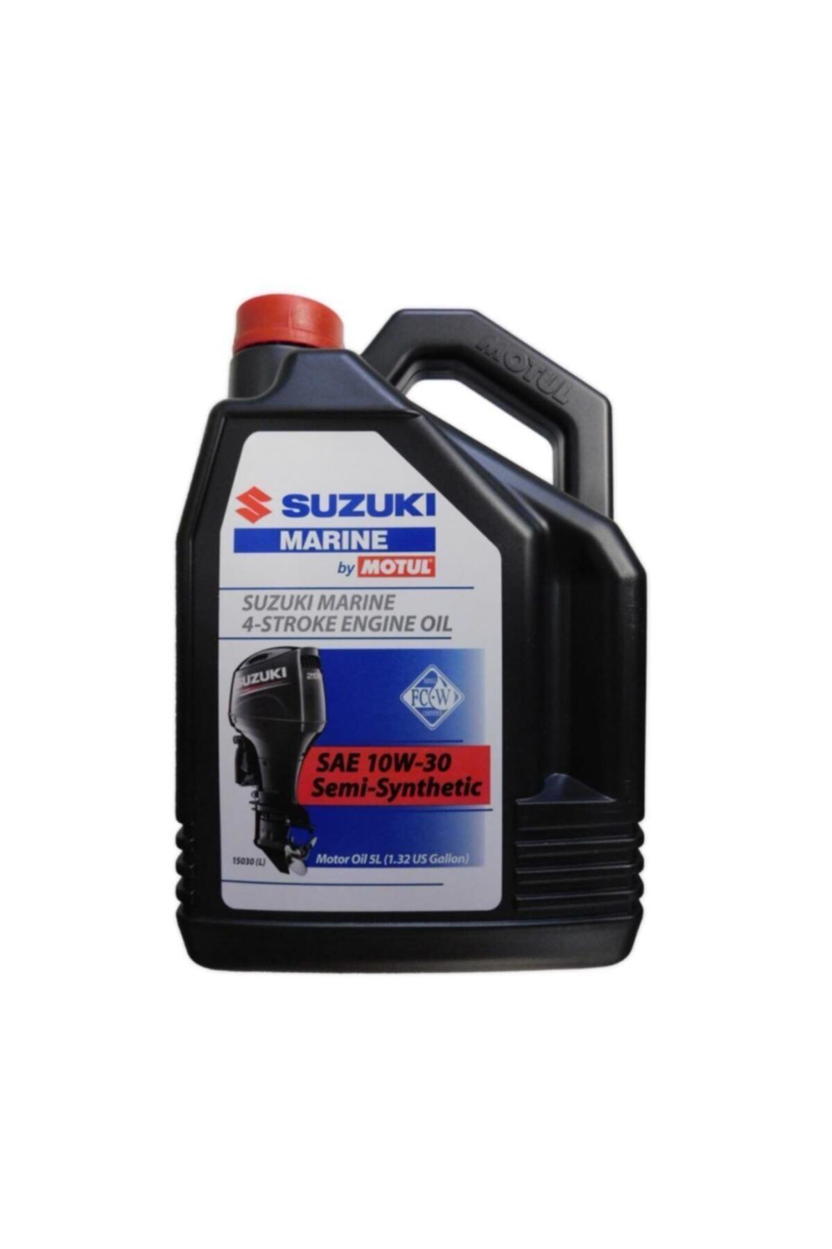 روغن و مکمل موتور سوزوکی دریایی 4T 10W30 5 لیتر موتول اورجینال Motul