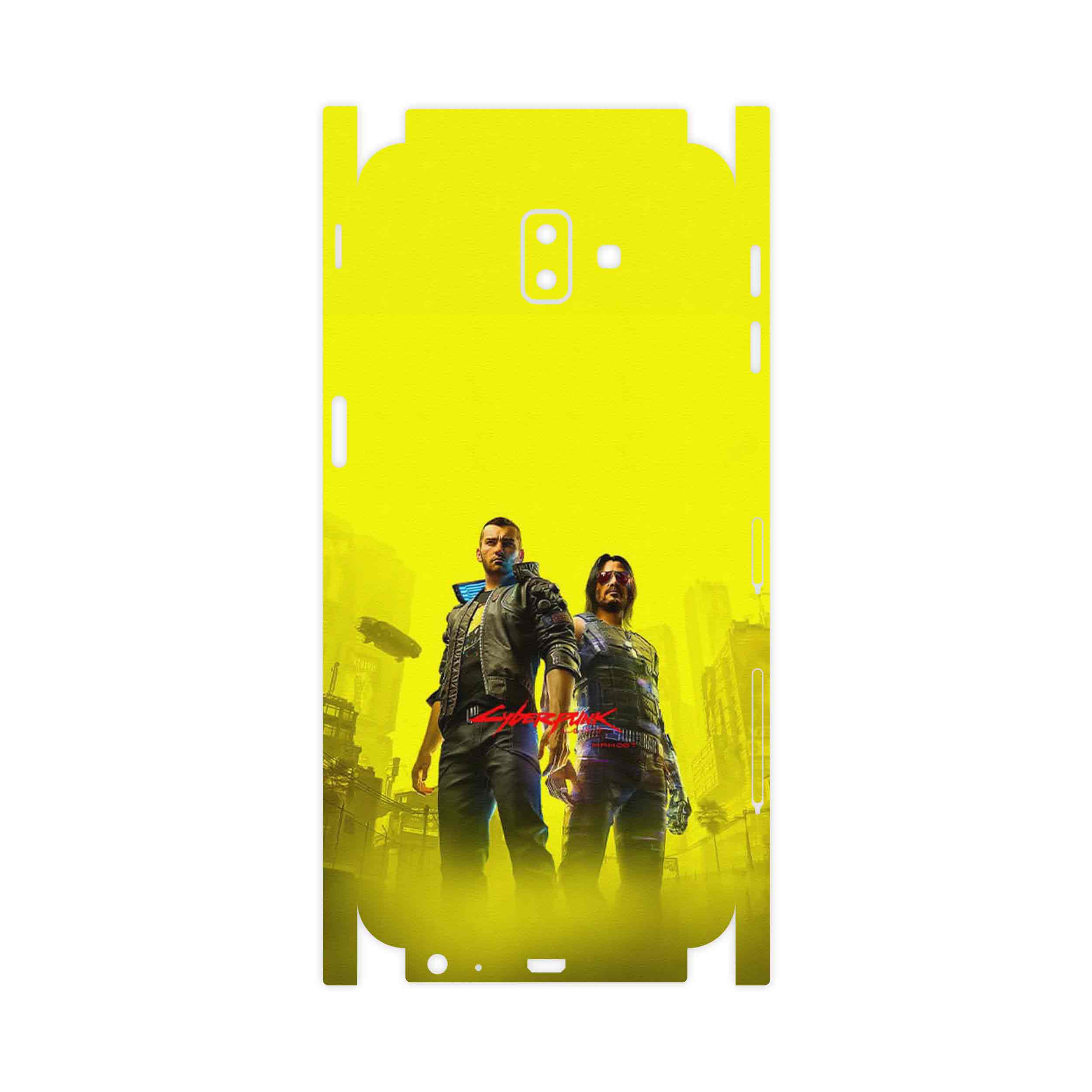 برچسب پوششی ماهوت مدل Cyberpunk Game Series-FullSkin مناسب برای گوشی موبایل سامسونگ Galaxy J6 Plus