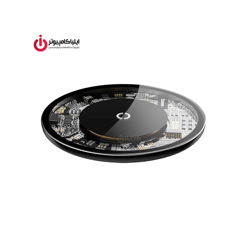 شارژر وایرلس رومیزی بیسوس مدل CCALL-AJK01