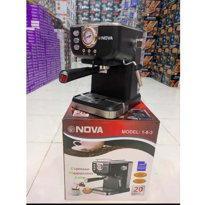 اسپرسو ساز نوا 20 بار عقربه دار مدل 183 ارسال رایگان 