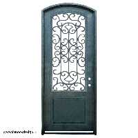 درب نفررو تک لنگه فلزی ساده کد 2185