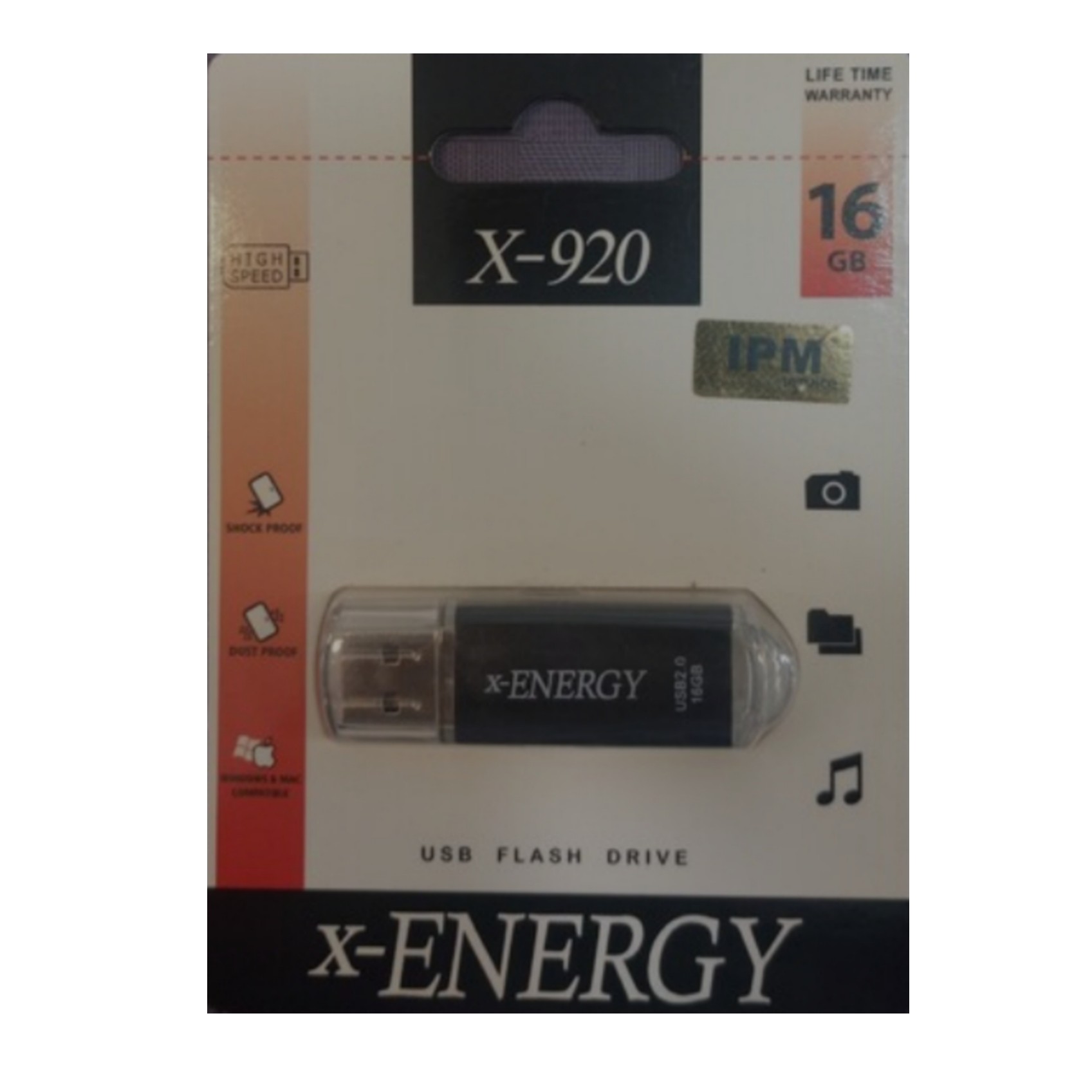 فلش مموری ایکس انرژی مدل X920 با ظرفیت 16 گیگابایت ا X-Energy X920 16GB USB 2.0 Flash Memory