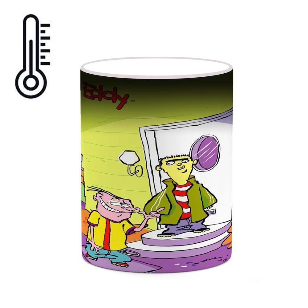ماگ حرارتی کاکتی طرح کارتون Ed, Edd N Eddy مدل mgh22573
