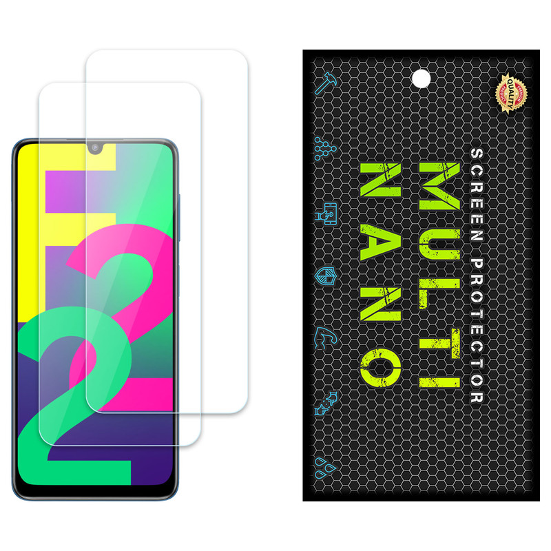 محافظ صفحه نمایش مولتی نانو مدل X-S2N مناسب برای گوشی موبایل سامسونگ Galaxy F22 بسته دو عددی | کالا برتری