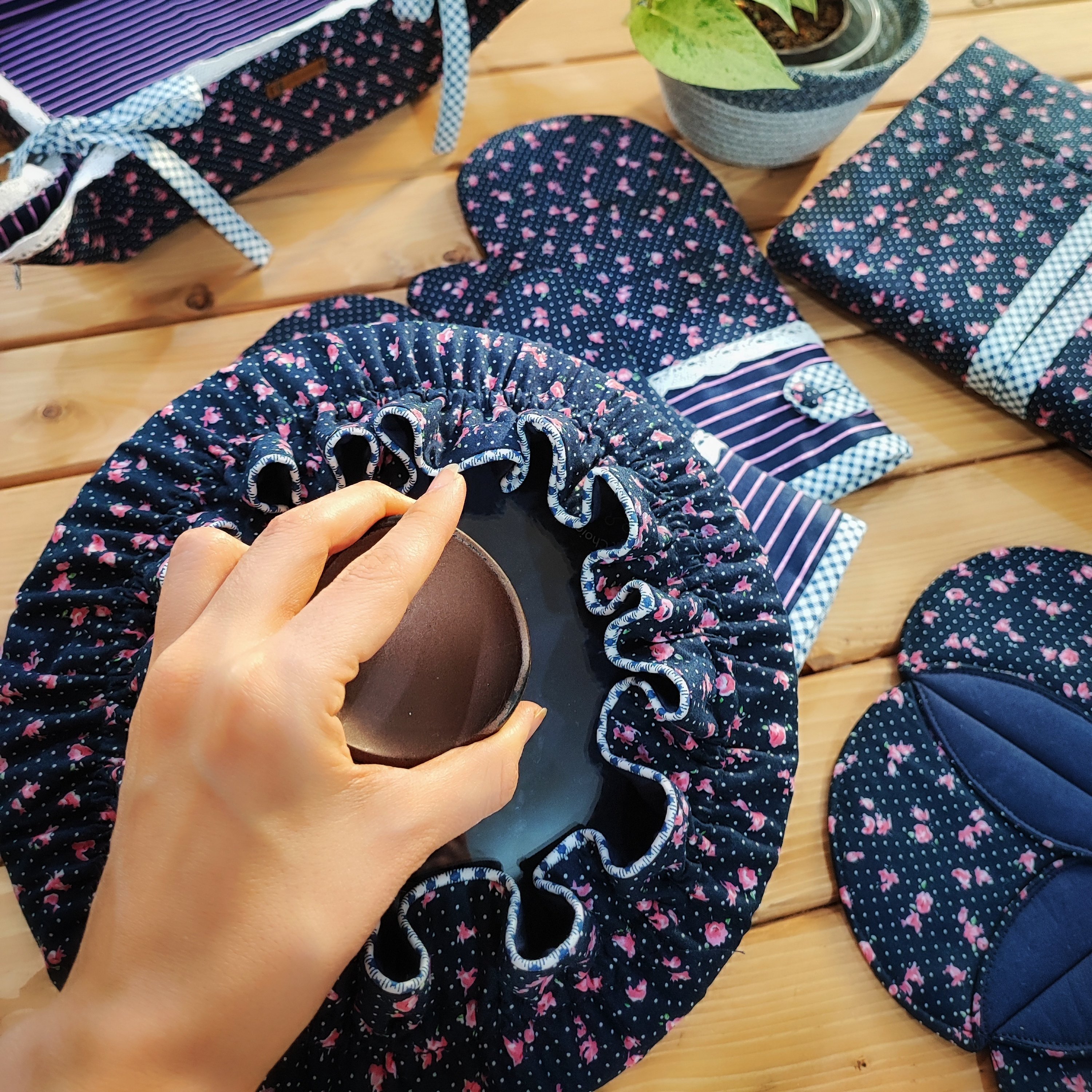 دمکنی قابلمه دورو فری سایز مناسب چند سایز در قابلمه (20,22,27)