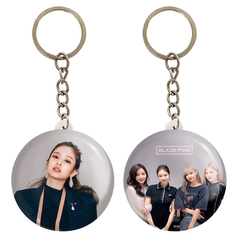 جاکلیدی خندالو مدل جنی گروه بلک پینک BLACKPINK کد 1671416718 مجموعه 2 عددی