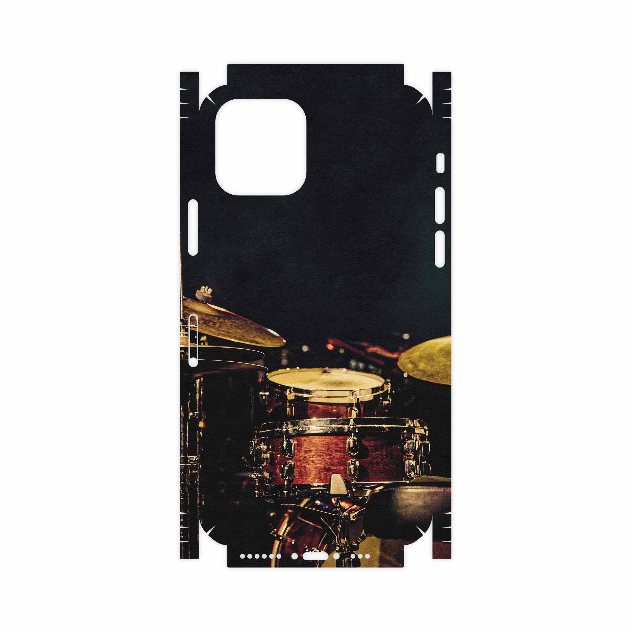 برچسب پوششی ماهوت مدل Drum Kit-FullSkin مناسب برای گوشی موبایل اپل iPhone 11 Pro
