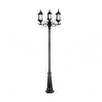 چراغ حیاطی ایستاده سه شاخه با طول 2.6 متر شفق مدل سورنا کد 2923