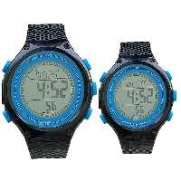 ست ساعت مچی دیجیتال زنانه و مردانه مدل BNMI-BL