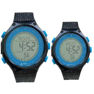 ست ساعت مچی دیجیتال زنانه و مردانه مدل BNMI-BL