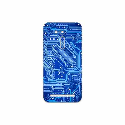 برچسب پوششی ماهوت مدل Blue Printed Circuit Board مناسب برای گوشی موبایل ایسوس Zenfone Go