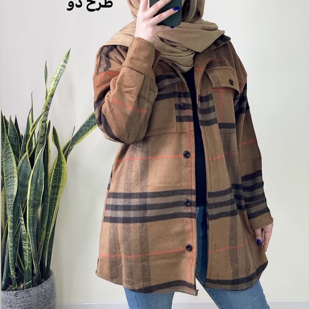 شکت پشمی زنانه پاییزه با رنگبندی جذاب و تنخور شیک