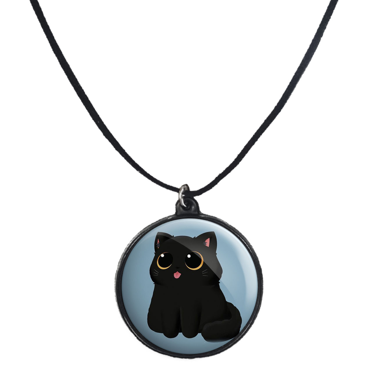 گردنبند پرمانه طرح حیوانات کیوت کد pmb.21549 مدل دو طرفه