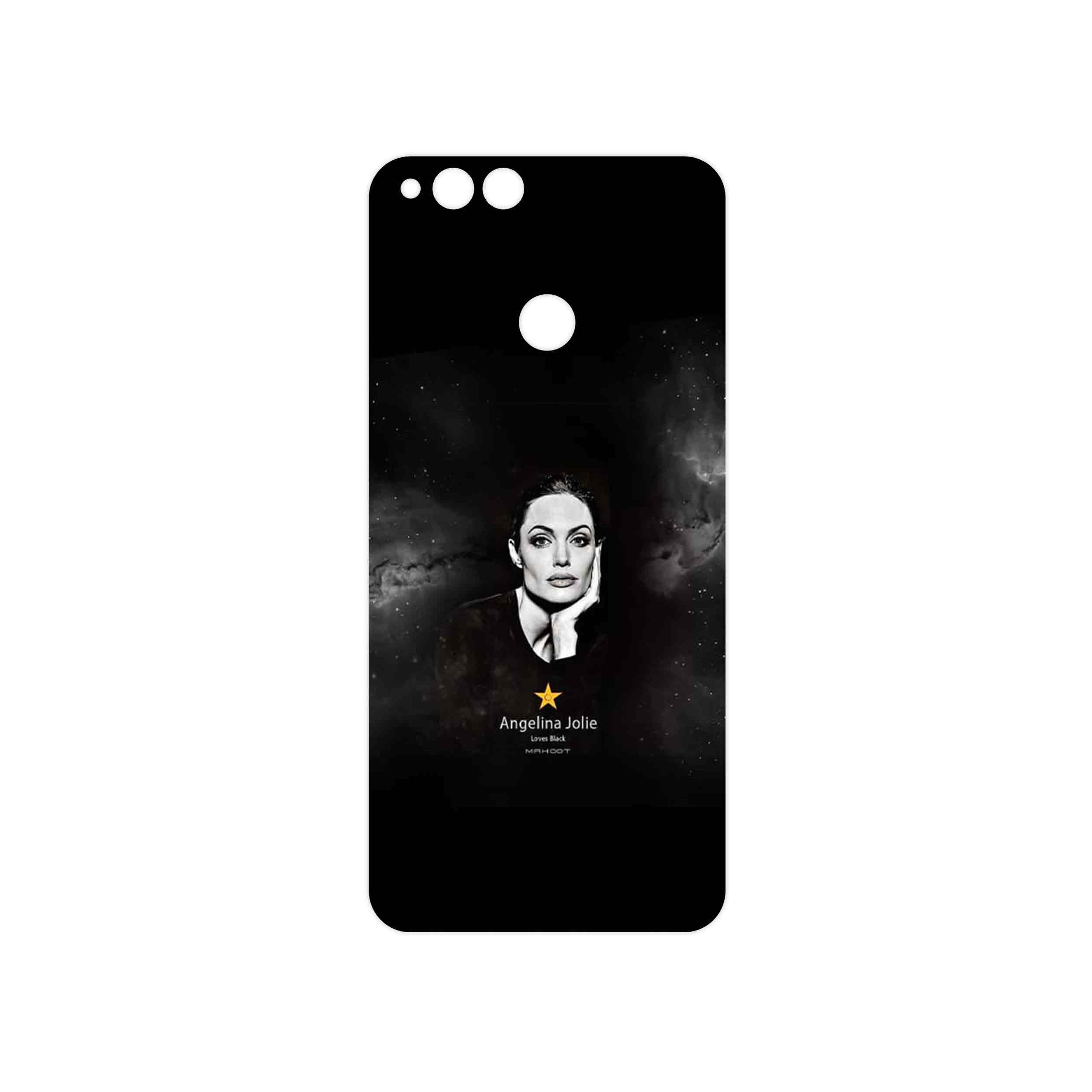 برچسب پوششی ماهوت مدل Angelina Jolie مناسب برای گوشی موبایل آنر 7X