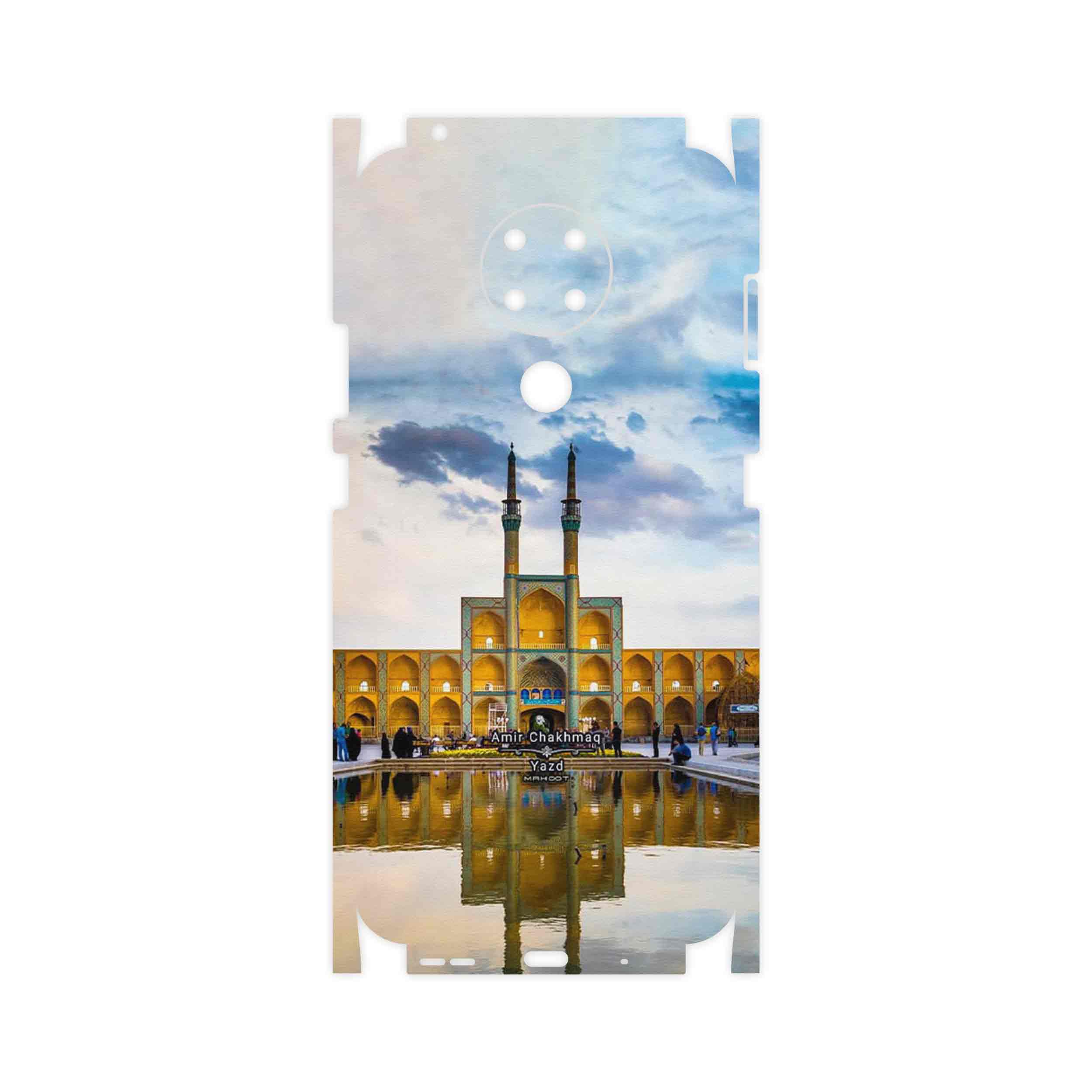 برچسب پوششی ماهوت مدل Amir Chakhmaq Square Yazd-FullSkin مناسب برای گوشی موبایل نوکیا 3.4