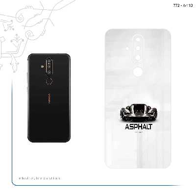 برچسب پوششی ماهوت مدل Asphalt Game Series مناسب برای گوشی موبایل نوکیا X71