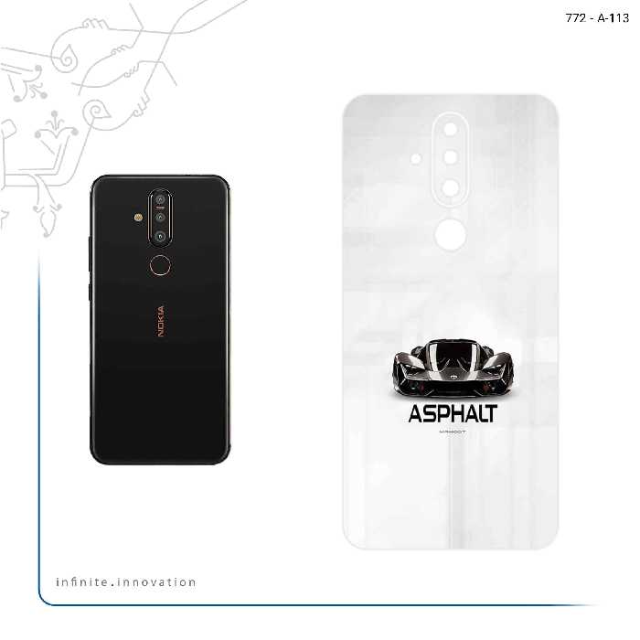 برچسب پوششی ماهوت مدل Asphalt Game Series مناسب برای گوشی موبایل نوکیا X71