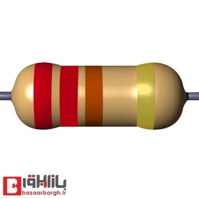 مقاومت 220 اهم 1/8 وات 5 درصد