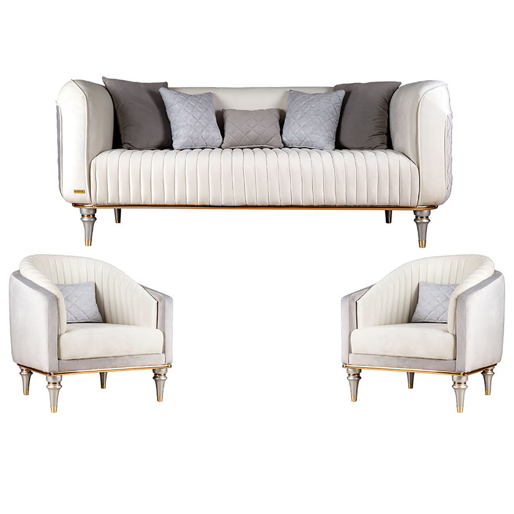 مبل راحتی هفت نفره مدل صدفی