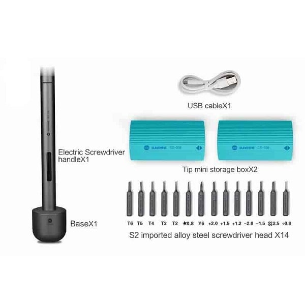 پیچ گوشتی شارژی USB electronic screwdriver SD-18E