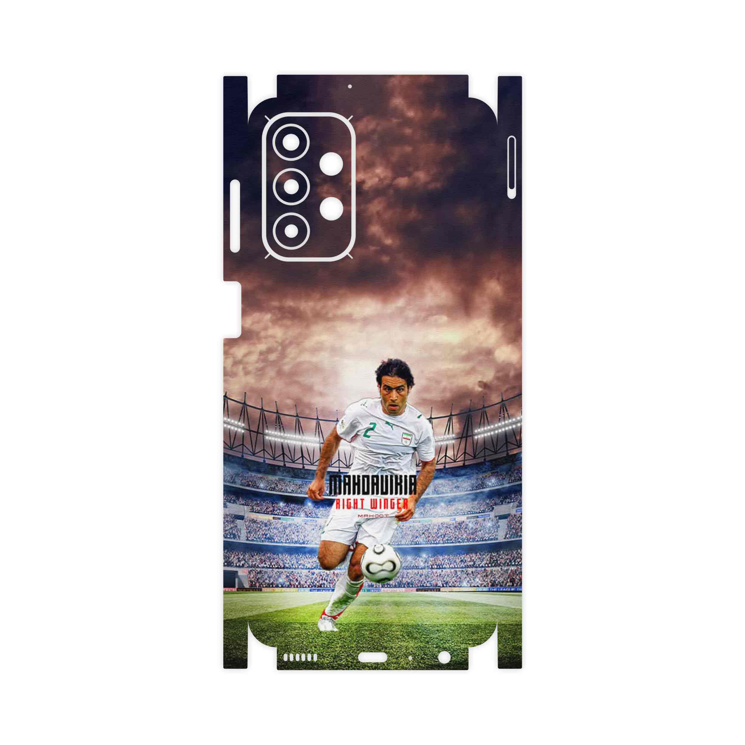 برچسب پوششی ماهوت مدل Mehdi Mahdavikia-FullSkin مناسب برای گوشی موبایل سامسونگ Galaxy A23