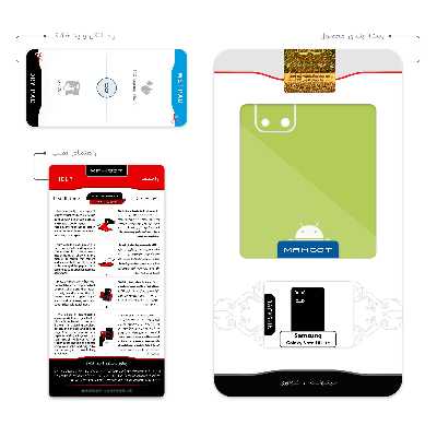 برچسب پوششی ماهوت مدل Andorid مناسب برای گوشی موبایل سامسونگ Galaxy Note 10 Lite