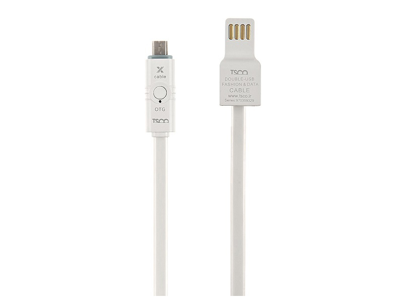 کابل شارژ و انتقال داده تسکو مدل TC 59 بطول 1 متر با قابلیت OTG
