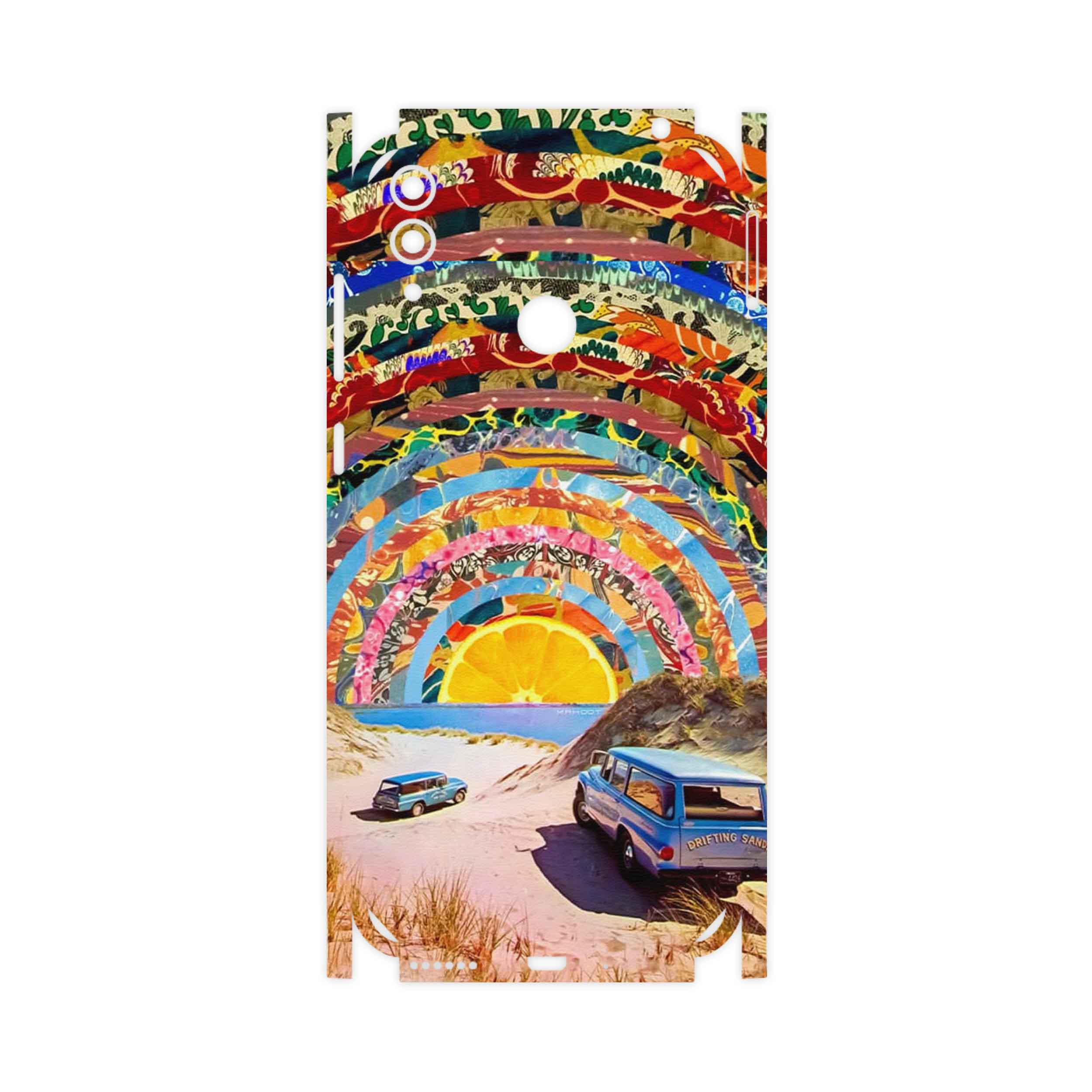 برچسب پوششی ماهوت مدل Collage of Orange Sky-FullSkin مناسب برای گوشی موبایل آنر 8C