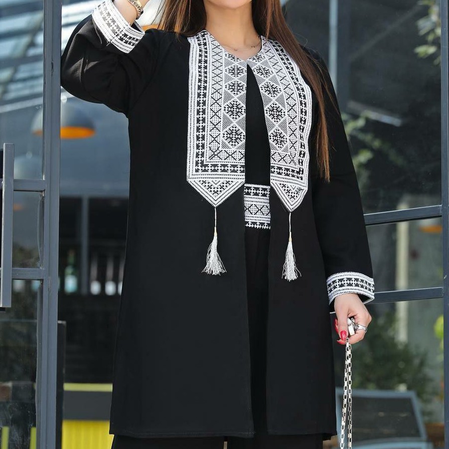 مانتو شلوار سنتی ست