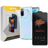 کاور اسپریگ مدل ANTIS-CL مناسب برای گوشی موبایل سامسونگ Galaxy S20 FE به همراه محافظ صفحه نمایش