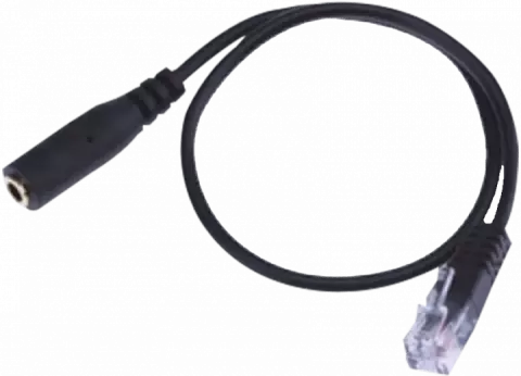 کابل تبدیل 30 سانتی متری فیش هدست تلفن به جک 3.5 میلی متری TSCO مدل TCRA 1401